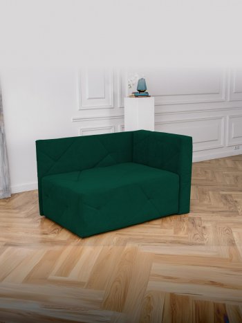 Диван 1010 изумруд, правый (BRENDOSS) в Нижних Сергах - nizhnie-sergi.mebel-e96.ru