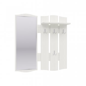 Вешалка с зеркалом Фьюжен (ГК) в Нижних Сергах - nizhnie-sergi.mebel-e96.ru