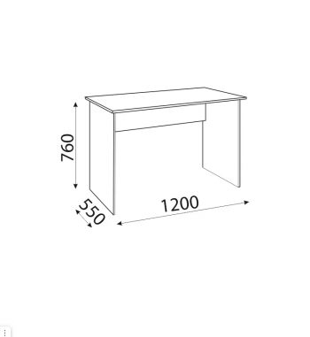 Стол с ящиками Осло М16+М17 (Риннер) в Нижних Сергах - nizhnie-sergi.mebel-e96.ru