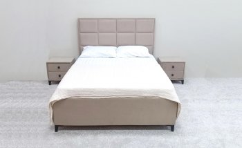 Кровать с подъемным механизмом Мега беж (Лин) в Нижних Сергах - nizhnie-sergi.mebel-e96.ru