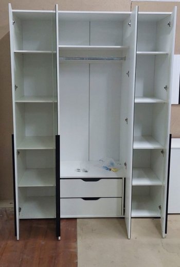 Шкаф 1600 мм распашной Амалия (Росток) в Нижних Сергах - nizhnie-sergi.mebel-e96.ru