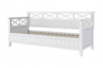 Кровать из массива Амелия белый античный (БМ) в Нижних Сергах - nizhnie-sergi.mebel-e96.ru