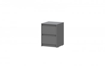 Тумба Айден ТБ06-400 серый графит (ИЦ) в Нижних Сергах - nizhnie-sergi.mebel-e96.ru | фото