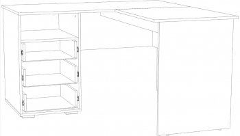 Стол письменный Банни НМ 041.41 (Silva) в Нижних Сергах - nizhnie-sergi.mebel-e96.ru