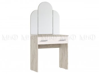 Стол туалетный Бася крафт/кашемир (Миф) в Нижних Сергах - nizhnie-sergi.mebel-e96.ru