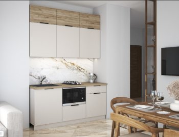 Кухонный гарнитур 1800 мм Бохо (Стиль) в Нижних Сергах - nizhnie-sergi.mebel-e96.ru