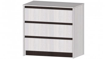 Комод 3 ящика Бостон анкор (Лин) в Нижних Сергах - nizhnie-sergi.mebel-e96.ru