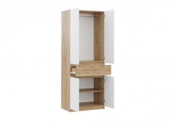 Прихожая Бостон Лайт комп.2 белый (Стиль) в Нижних Сергах - nizhnie-sergi.mebel-e96.ru