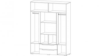 Шкаф 1600 мм Британа (Лин) в Нижних Сергах - nizhnie-sergi.mebel-e96.ru