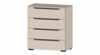 Британа Комод 4 ящика (Лин) в Нижних Сергах - nizhnie-sergi.mebel-e96.ru
