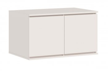 Шкаф 800 мм Челси двустворчатый с антресолью Кашемир (Миф) в Нижних Сергах - nizhnie-sergi.mebel-e96.ru