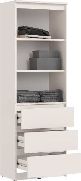 Стеллаж Челси кашемир (Миф) в Нижних Сергах - nizhnie-sergi.mebel-e96.ru