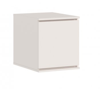 Пенал 400 мм Челси (1 створка) с антресолью, Кашемир (Миф) в Нижних Сергах - nizhnie-sergi.mebel-e96.ru