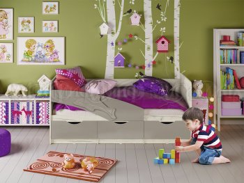 Кровать Дельфин шарли мокко (Миф) в Нижних Сергах - nizhnie-sergi.mebel-e96.ru