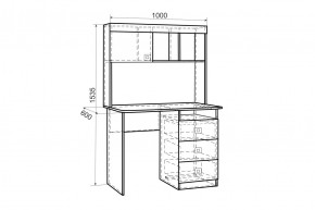 Набор детской мебели Форсаж (модульная) в Нижних Сергах - nizhnie-sergi.mebel-e96.ru