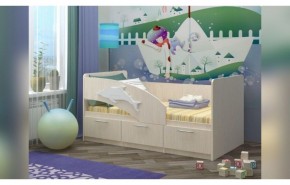 Детская кровать Дельфин-5 80х160 (Р) в Нижних Сергах - nizhnie-sergi.mebel-e96.ru
