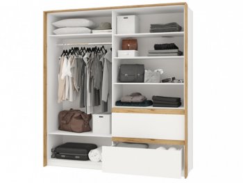 Шкаф 2000 мм Дубай сек №11 (Росток) в Нижних Сергах - nizhnie-sergi.mebel-e96.ru