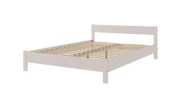 Кровать из массива Эби Льняной (БМ) в Нижних Сергах - nizhnie-sergi.mebel-e96.ru