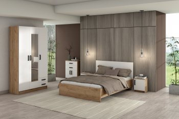 Спальный гарнитур Эконом, модульный (Зарон) в Нижних Сергах - nizhnie-sergi.mebel-e96.ru