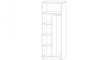 Шкаф 800 мм Элегант Белый (Лин) в Нижних Сергах - nizhnie-sergi.mebel-e96.ru