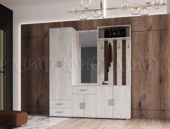 Прихожая Ева new (модульная) (миф) в Нижних Сергах - nizhnie-sergi.mebel-e96.ru