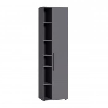 Шкаф 600 мм Эйр 16.324.02 графит (Моби) в Нижних Сергах - nizhnie-sergi.mebel-e96.ru