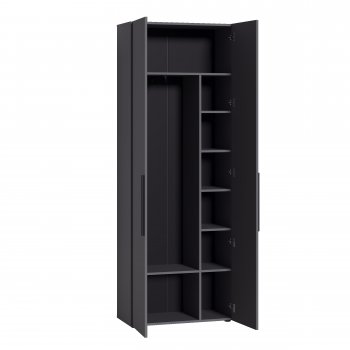 Шкаф модульный Эйр, графит (Моби) в Нижних Сергах - nizhnie-sergi.mebel-e96.ru