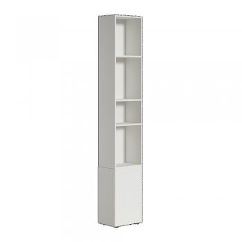 Шкаф торцевой Эйр 16.323 белый (Моби) в Нижних Сергах - nizhnie-sergi.mebel-e96.ru