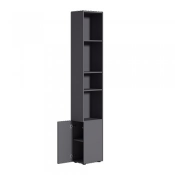 Шкаф торцевой Эйр 16.323 графит (Моби) в Нижних Сергах - nizhnie-sergi.mebel-e96.ru