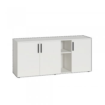 Тумба под ТВ Эйр 16.55 белый (Моби) в Нижних Сергах - nizhnie-sergi.mebel-e96.ru