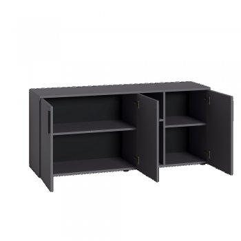 Тумба под ТВ Эйр 16.55 графит (Моби) в Нижних Сергах - nizhnie-sergi.mebel-e96.ru