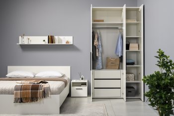 Спальный гарнитур Эйр модульный (Моби) в Нижних Сергах - nizhnie-sergi.mebel-e96.ru