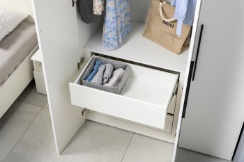 Спальный гарнитур Эйр модульный (Моби) в Нижних Сергах - nizhnie-sergi.mebel-e96.ru