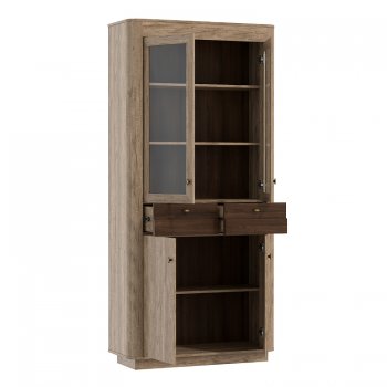 Стенка Фантазия модульная (Олмеко) в Нижних Сергах - nizhnie-sergi.mebel-e96.ru