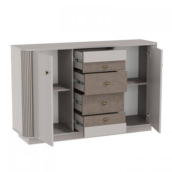Комод Фантазия 34.11 кашемир (Олмеко) в Нижних Сергах - nizhnie-sergi.mebel-e96.ru