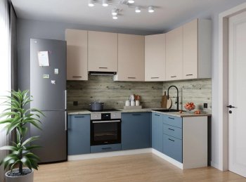 Угловой кухонный гарнитур Фьюжн 2200*1600 мм Sanvut в Нижних Сергах - nizhnie-sergi.mebel-e96.ru