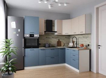 Угловой кухонный гарнитур Фьюжн 2400*1600 мм Sanvut в Нижних Сергах - nizhnie-sergi.mebel-e96.ru