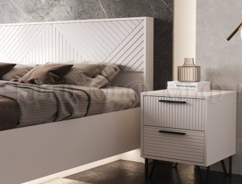 Кровать парящая с ПМ Флэш кашемир (Миф) в Нижних Сергах - nizhnie-sergi.mebel-e96.ru