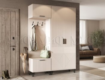 Прихожая Флэш комп.2, кашемир (Миф) в Нижних Сергах - nizhnie-sergi.mebel-e96.ru