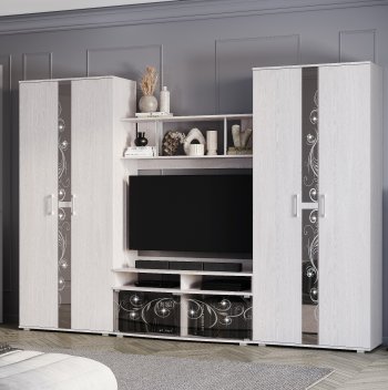 Стенка Флоренция модульная (БТС) в Нижних Сергах - nizhnie-sergi.mebel-e96.ru