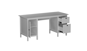 Стол письменный Фрея (СБК) в Нижних Сергах - nizhnie-sergi.mebel-e96.ru