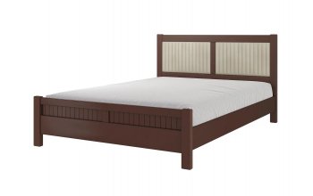 Кровать из массива Фрида Орех (БМ) в Нижних Сергах - nizhnie-sergi.mebel-e96.ru