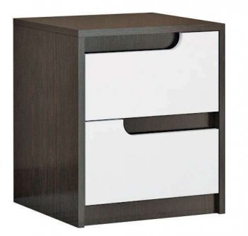 Тумба прикроватная Гавана белый (Текс) в Нижних Сергах - nizhnie-sergi.mebel-e96.ru
