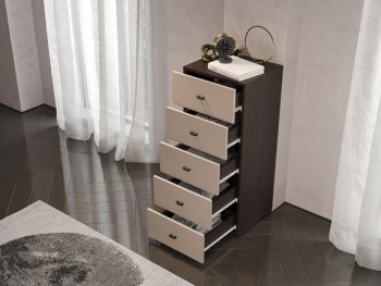 Комод 5 ящиков Гиза (МИ) в Нижних Сергах - nizhnie-sergi.mebel-e96.ru