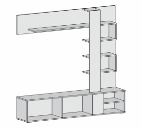 Гостиная Невада (дуб сонома/венге) в Нижних Сергах - nizhnie-sergi.mebel-e96.ru