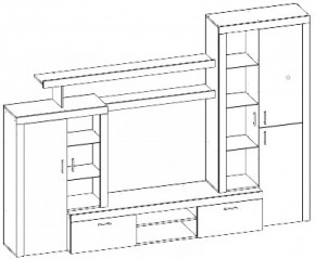 Гостиная Орландо в Нижних Сергах - nizhnie-sergi.mebel-e96.ru