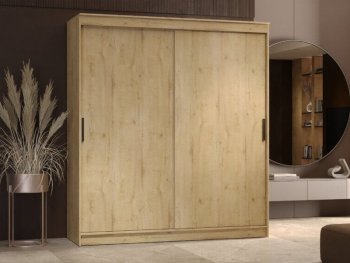 Шкаф-купе 2000 мм Гранд-1 ЛДСП, дуб вотан (Эра) в Нижних Сергах - nizhnie-sergi.mebel-e96.ru