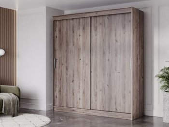 Шкаф-купе 2000 мм Гранд-1 ЛДСП, дуб горный (Эра) в Нижних Сергах - nizhnie-sergi.mebel-e96.ru