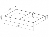 Кровать 2-х ярусная Гранада-2Я в Нижних Сергах - nizhnie-sergi.mebel-e96.ru