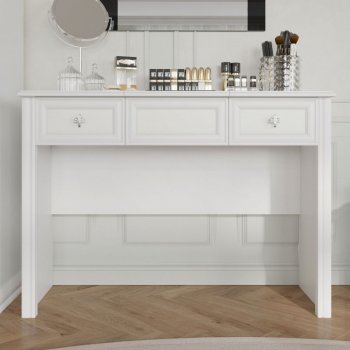 Стол туалетный Грация белый (БМ) в Нижних Сергах - nizhnie-sergi.mebel-e96.ru